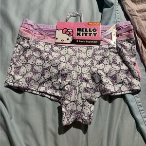 ❄️🦇Hello Kitty Boyshorts 3 Pack in Purple and Pink